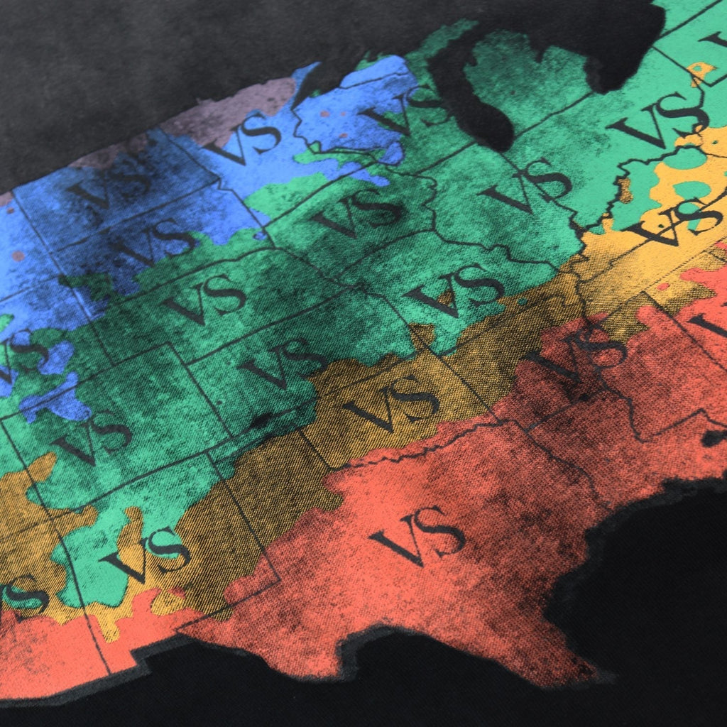 Valley Dreams VSX Forecast Alert Map Graphic T-Shirt — detail