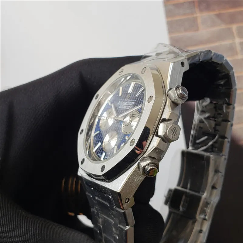 AP Royal Oak Blue Dial Steel - Hình 5