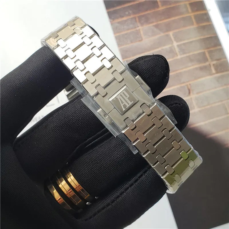 AP Royal Oak Blue Dial Steel - Hình 3