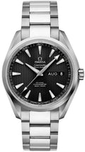 seamaster Omega Black Ribbed Dial