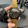 tan Panerai Luminor GMT Black