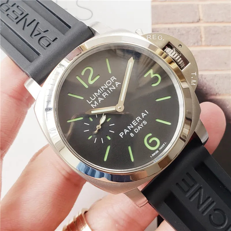 Panerai Luminor Marina Steel Black Rubber - Hình 4