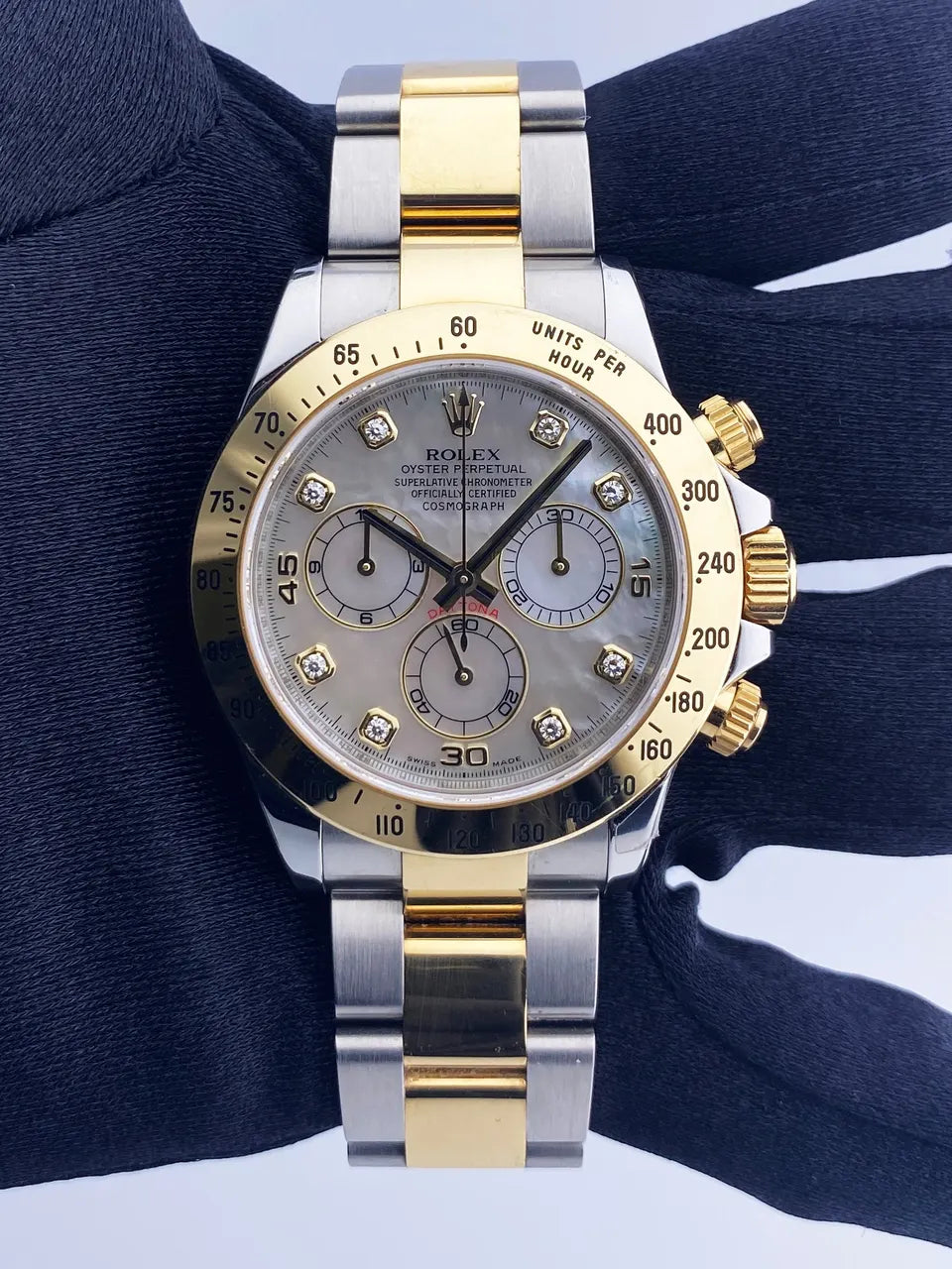Daytona Mother of Pearl Diamond - Hình 3