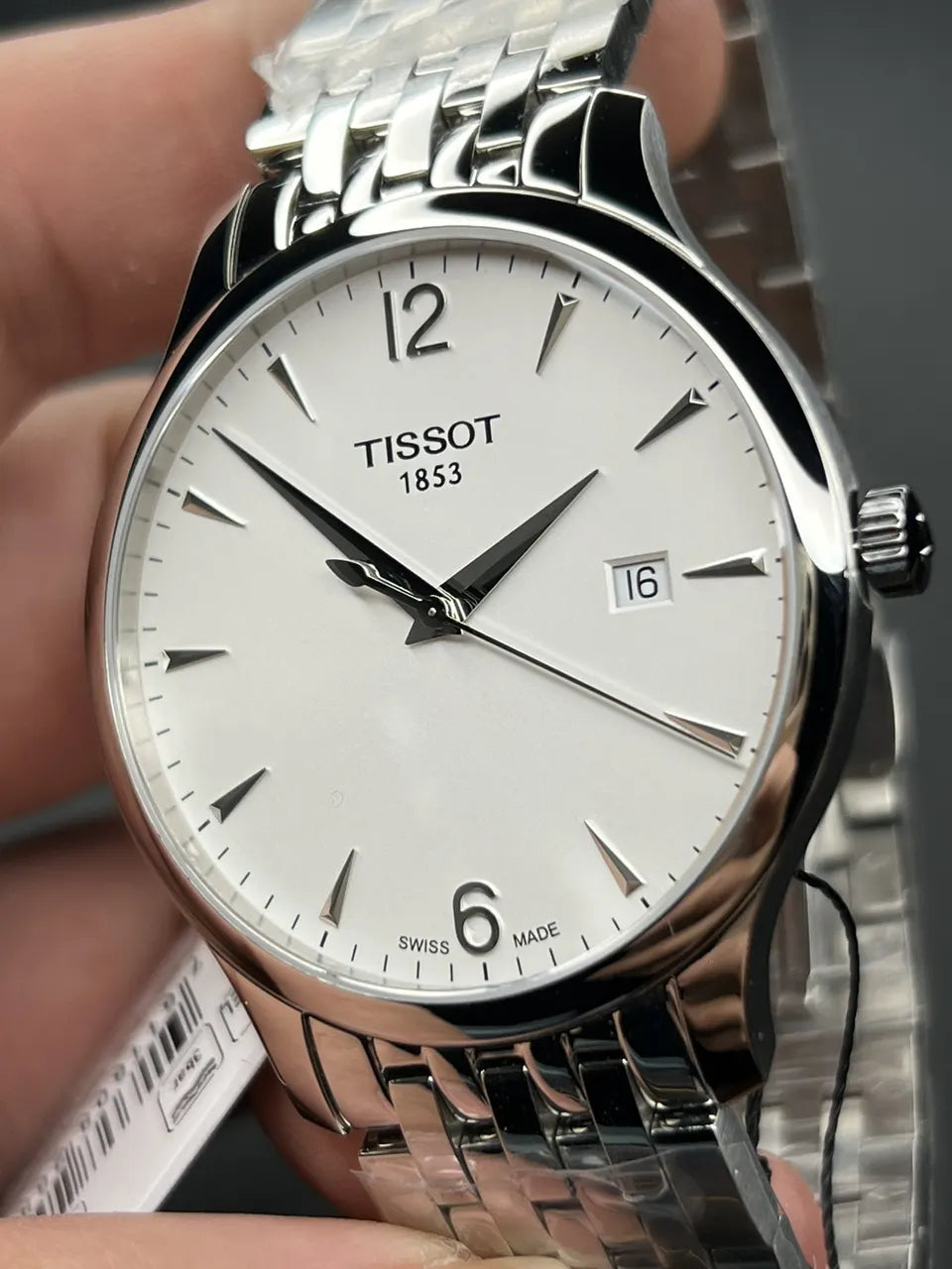 Tissot Silver Dial Steel - Hình 6